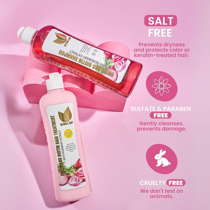 Onion Biotin & Rosemary Shampoo & Treatment Set